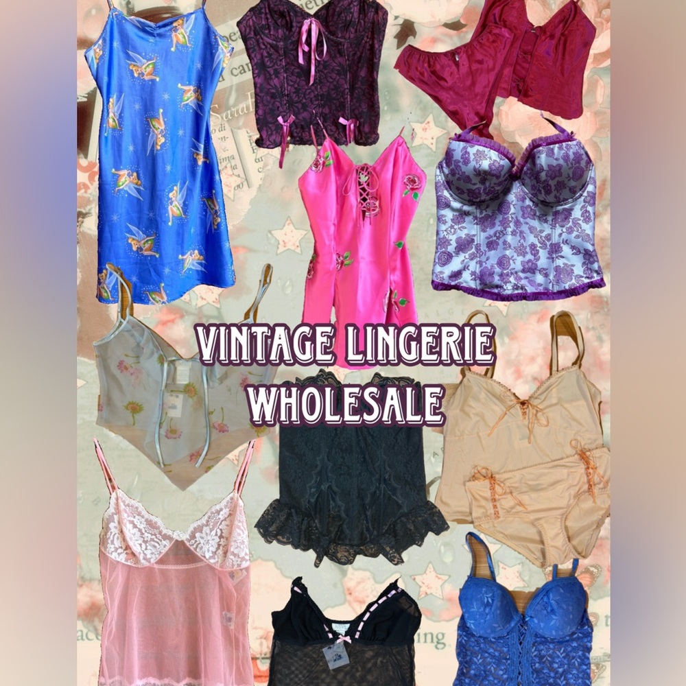Wholesale vintage Y2K lingerie